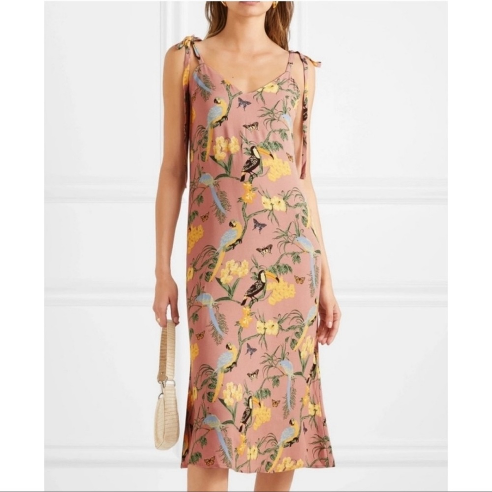REFORMATION MIDDI DRESS SIZE SMALL